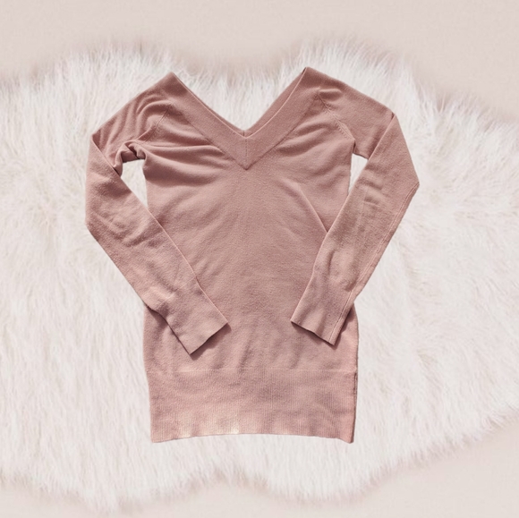 2/$50- Dynamite V neck Long Knit Sweater- S - Picture 1 of 4